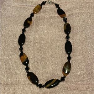 Necklace Black/Brown
